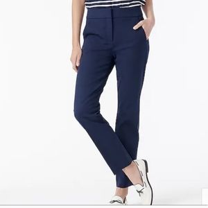 NWT J.Crew Navy Remi Ponte Pants, 4